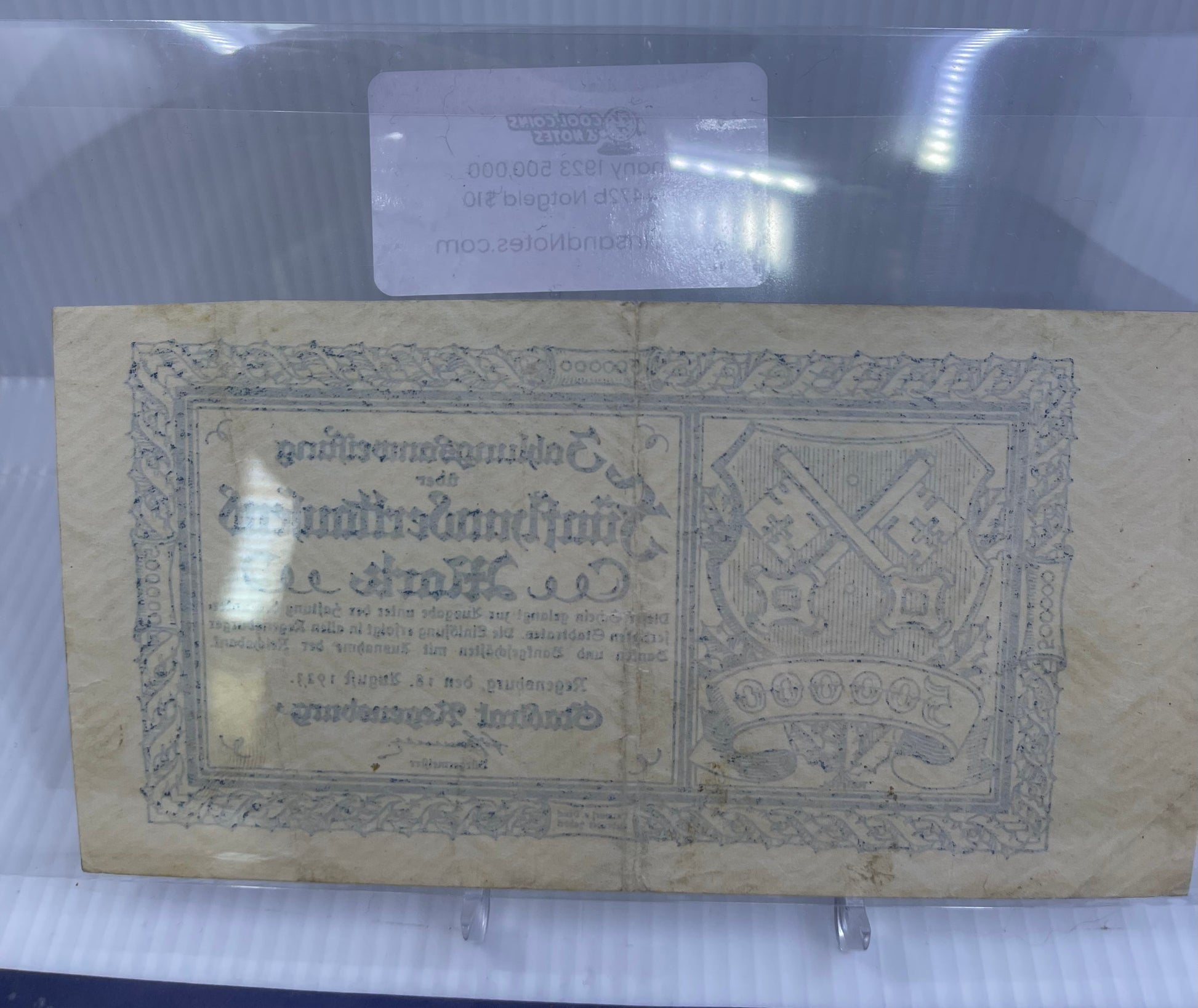 Banknote Currency Seal Sleeves Large European Size Currency Topload Holders Notes Cool Coins & Notes Cool Coins & Notes