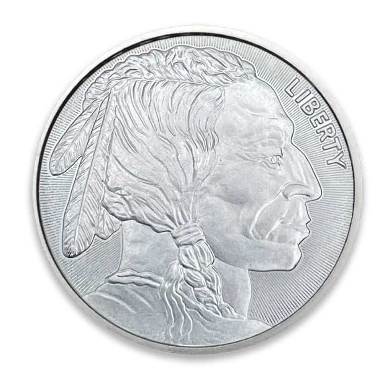 1 oz Silver Buffalo Round .999 Fine Silver | K2BX