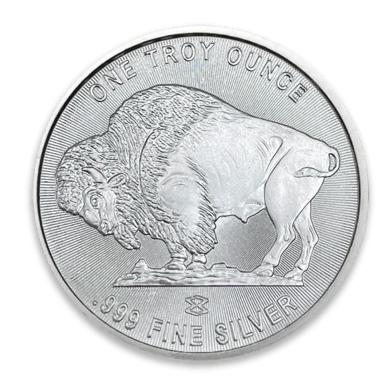 1 oz Silver Buffalo Round .999 Fine Silver | K2BX