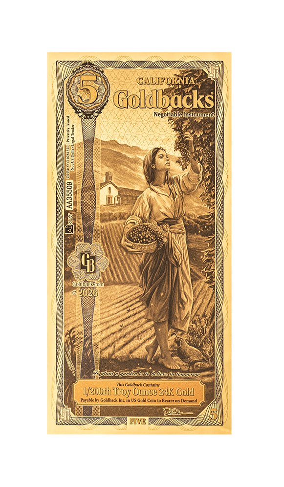5 California Goldback Alpha