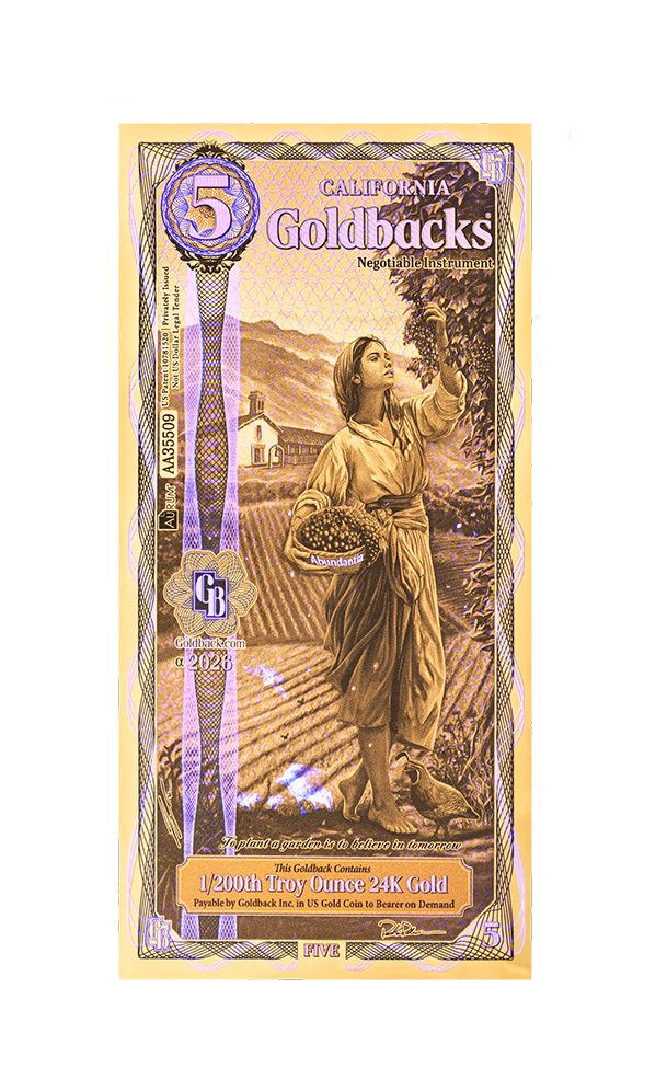5 California Goldback Alpha