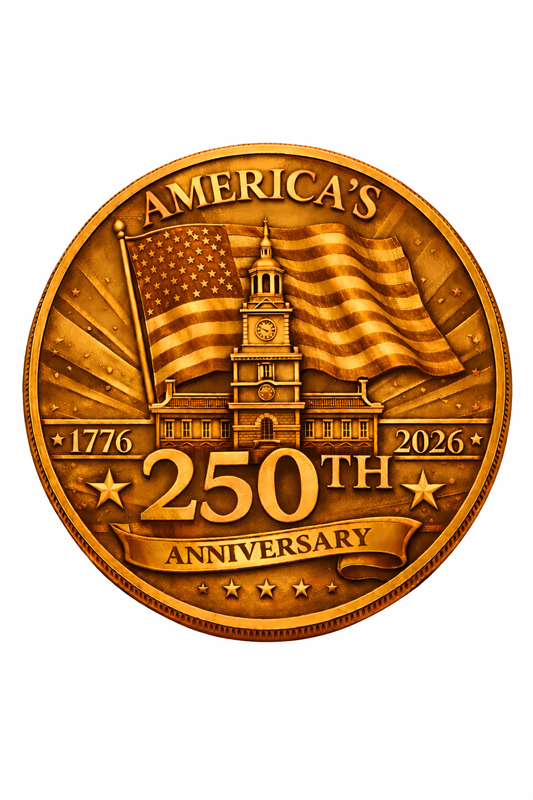 1 oz Copper Round - America's 250th Anniversary