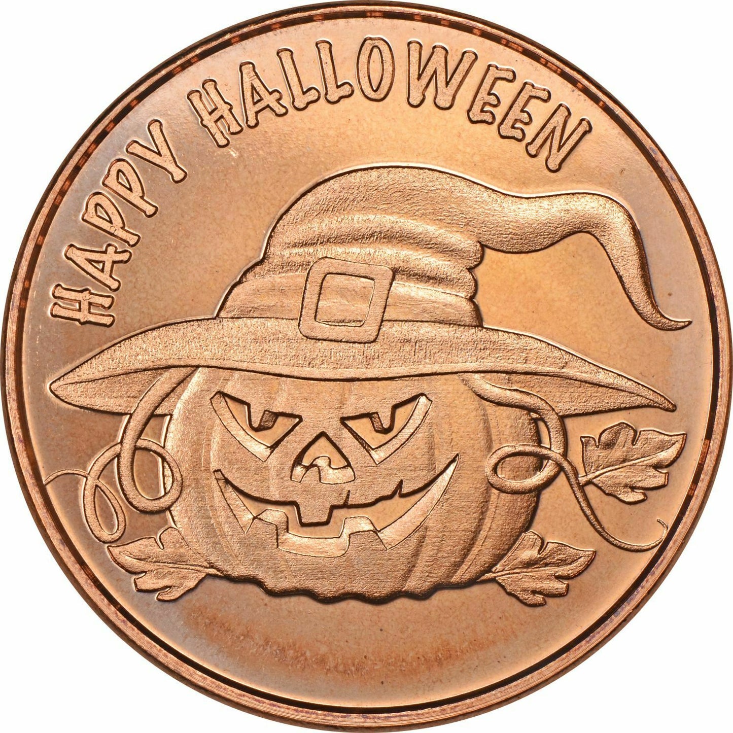 1 oz Copper Round - Halloween