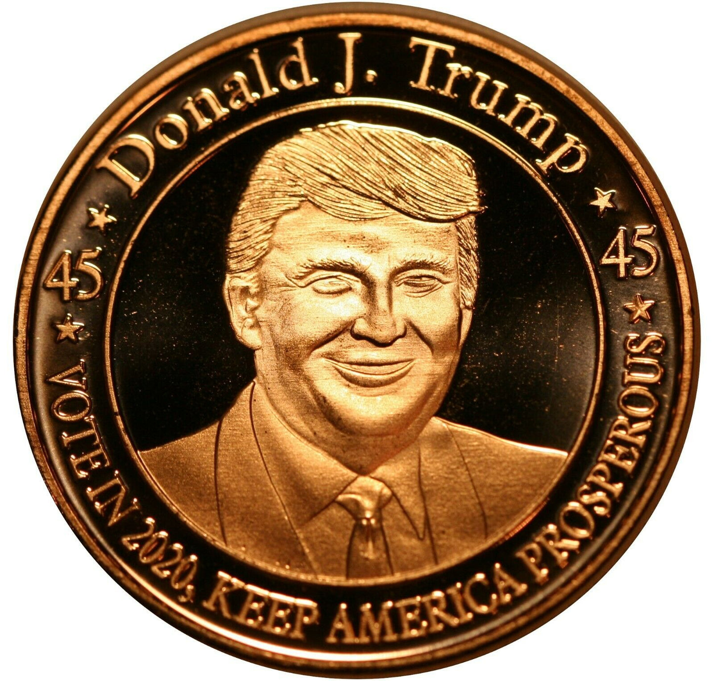 1 oz Copper Round - Trump Vote in 2020