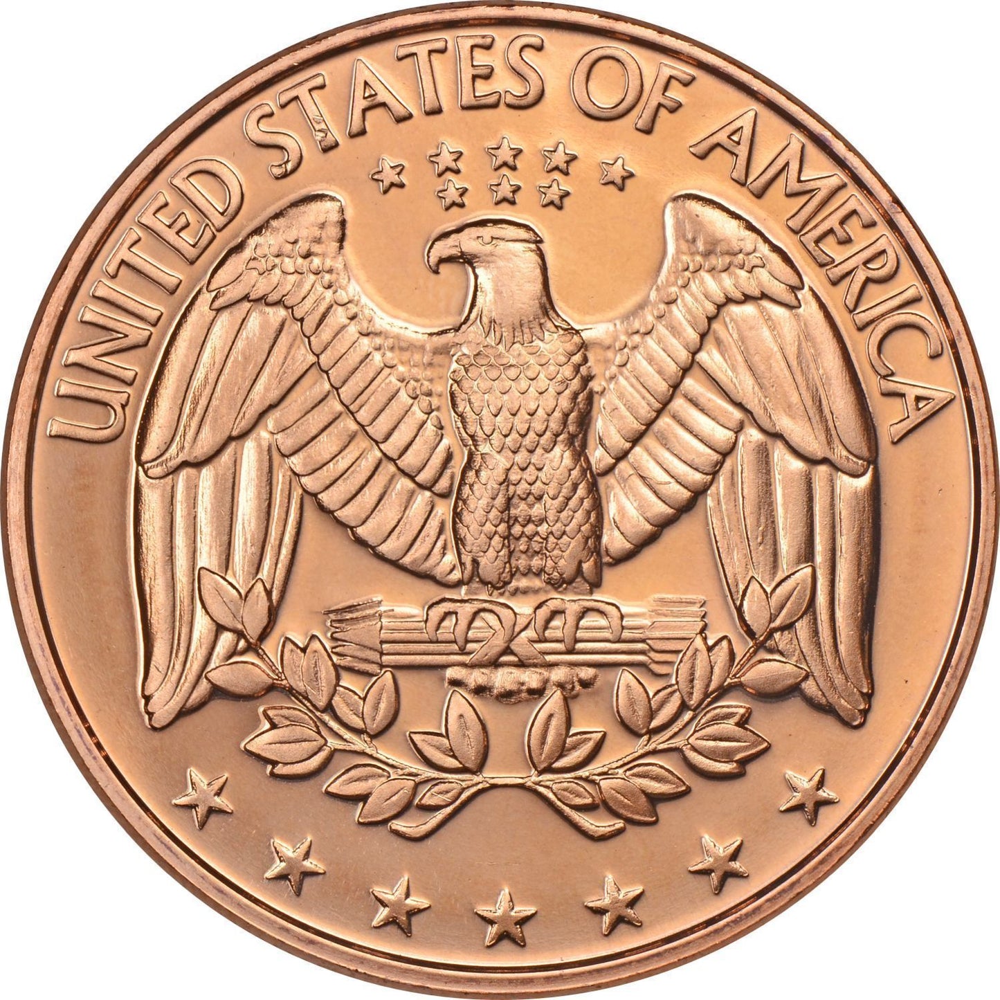 1 oz Copper Round - U.S. Quarter