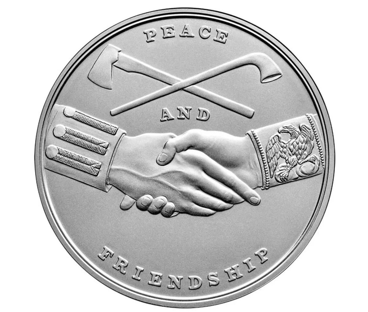 1 oz Silver Presidential Medal George Washington US Mint