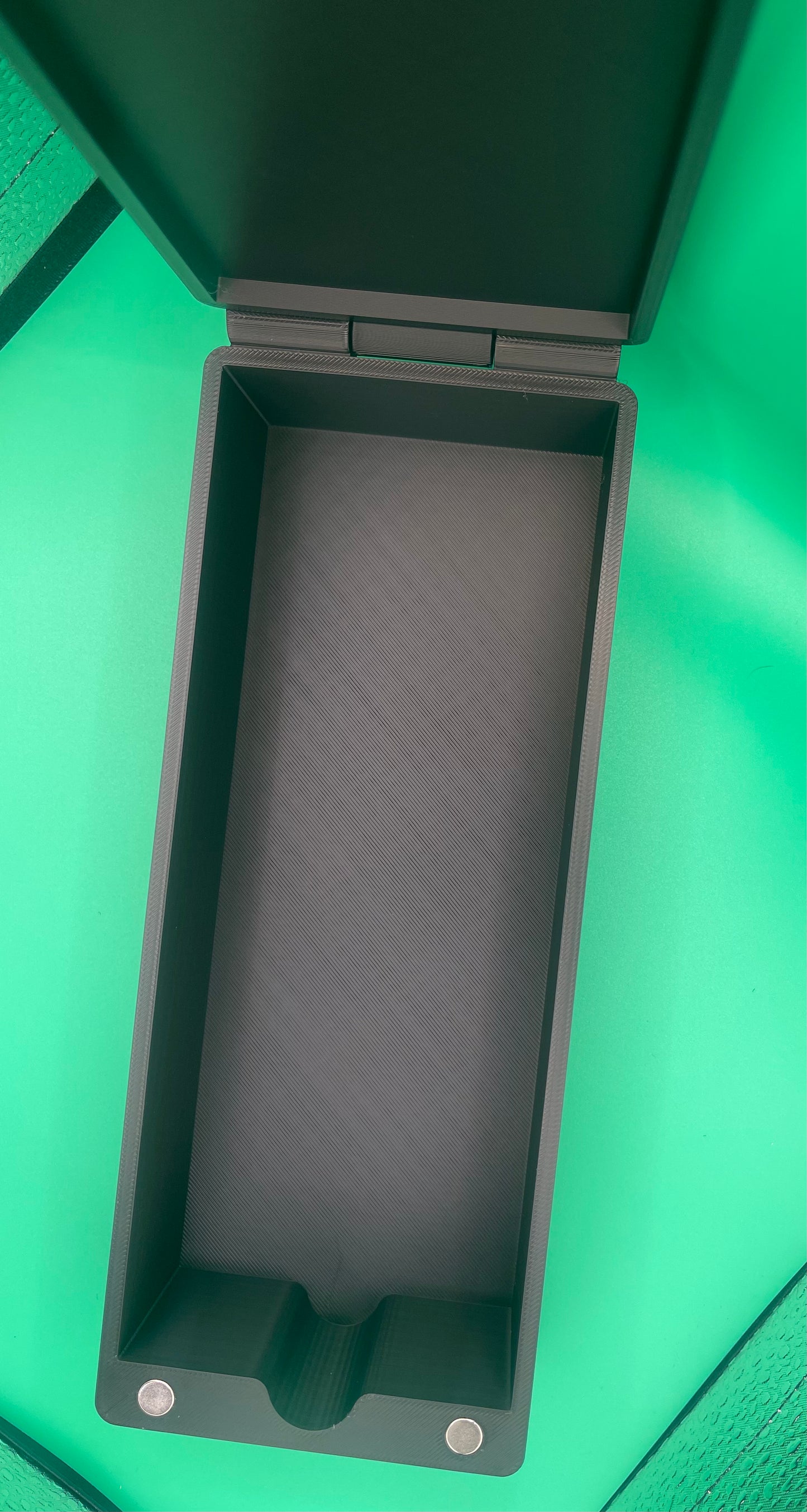 1/4-100 Goldback Storage Box 3D Printed Black