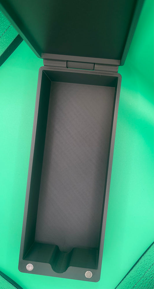1/4-100 Goldback Storage Box 3D Printed Black