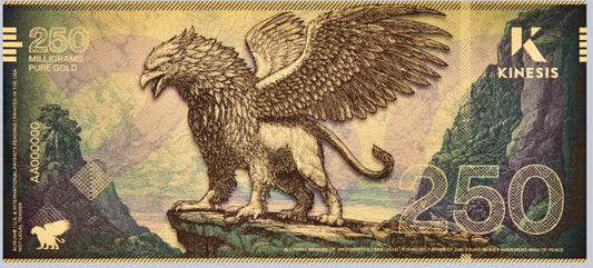 250mg Kinesis Griffin Gold Bill Kinesis