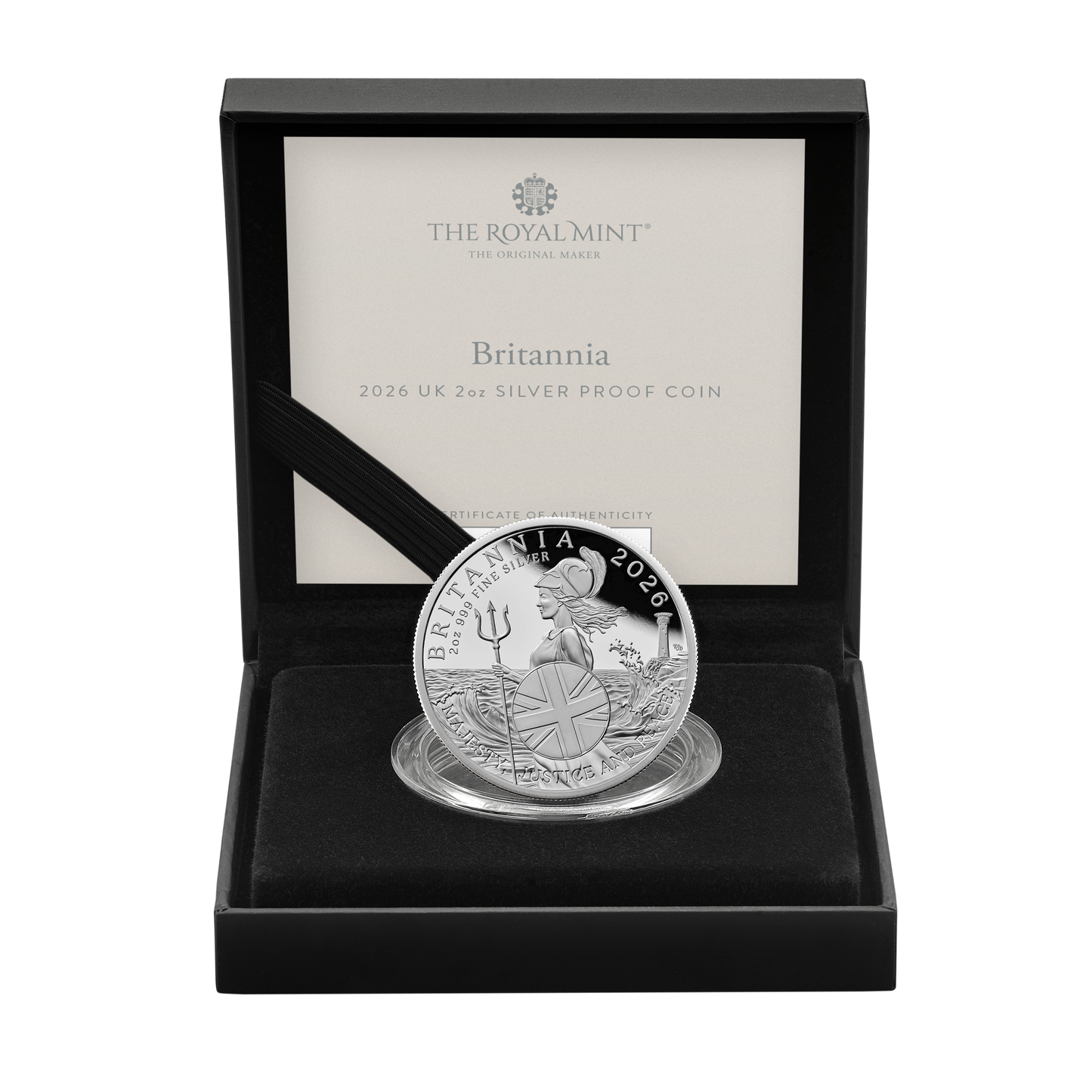 2026 Great Britain Britannia Proof 2 oz Silver Coin In Stock Items, Collectible Coins, National Pride (Any Country)