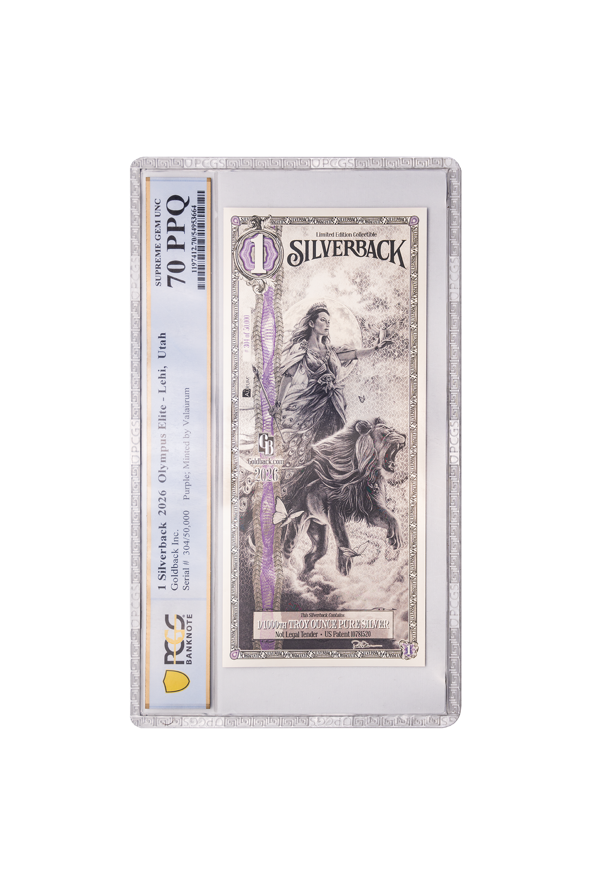 2026 Hera Silverback – Elite Graded Gem | Legends of Olympus