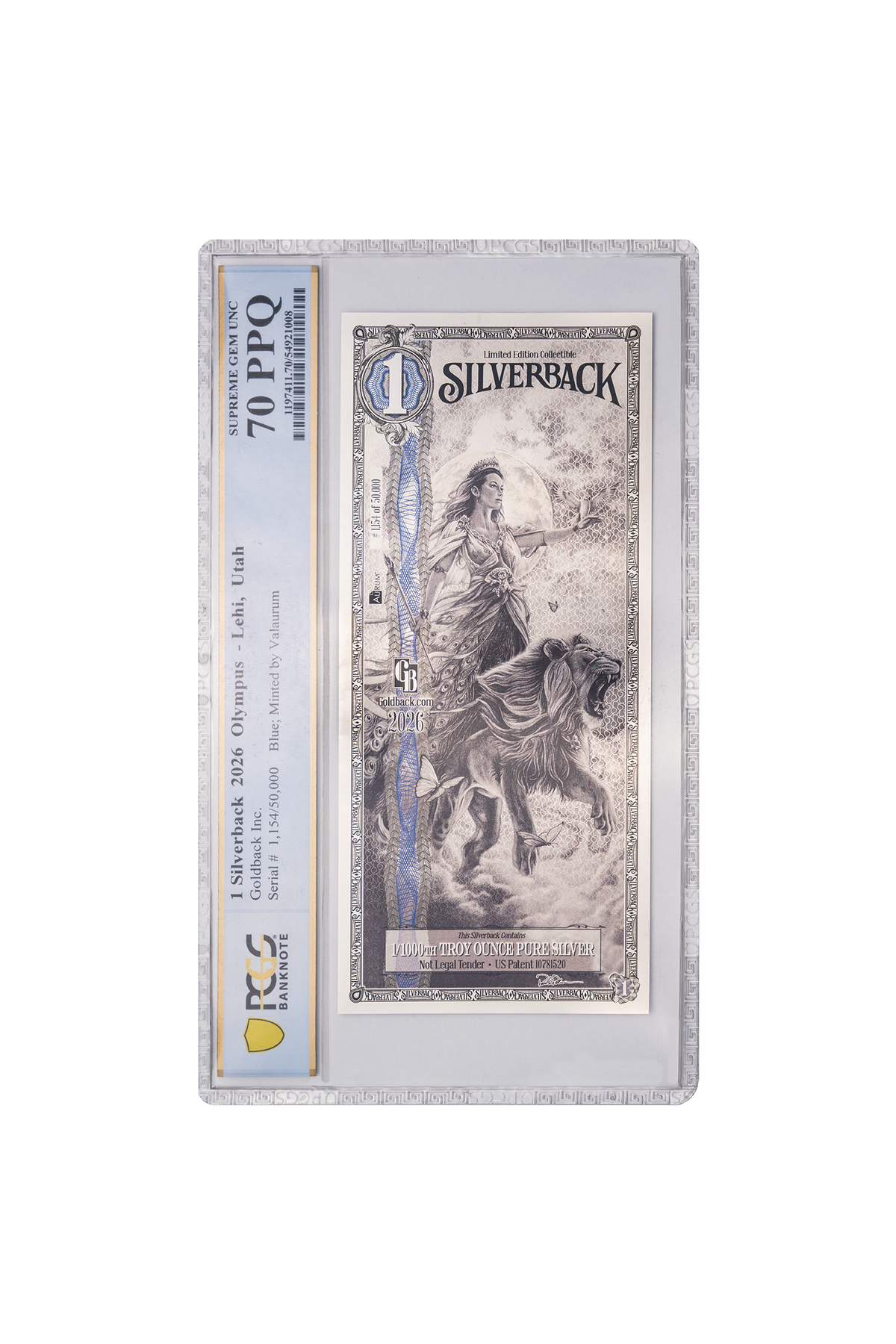 2026 Hera Silverback – Graded Standard Gem | Legends of Olympus