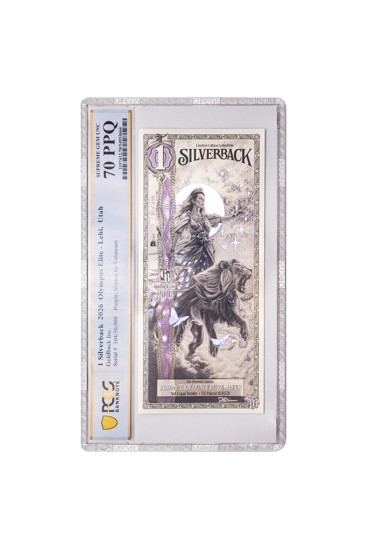 2026 Hera Silverback – Elite Graded Gem | Legends of Olympus