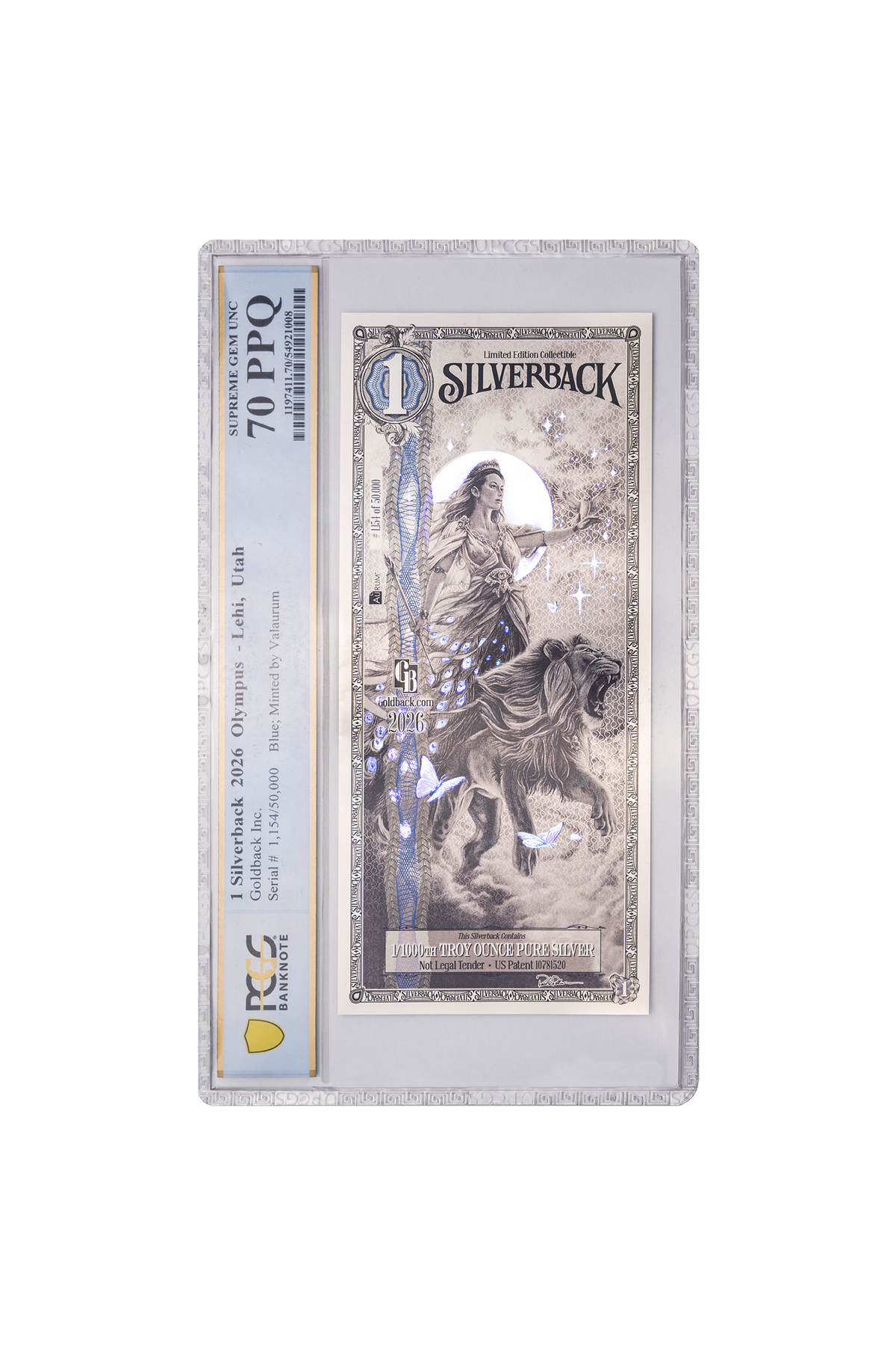 2026 Hera Silverback – Graded Standard Gem | Legends of Olympus