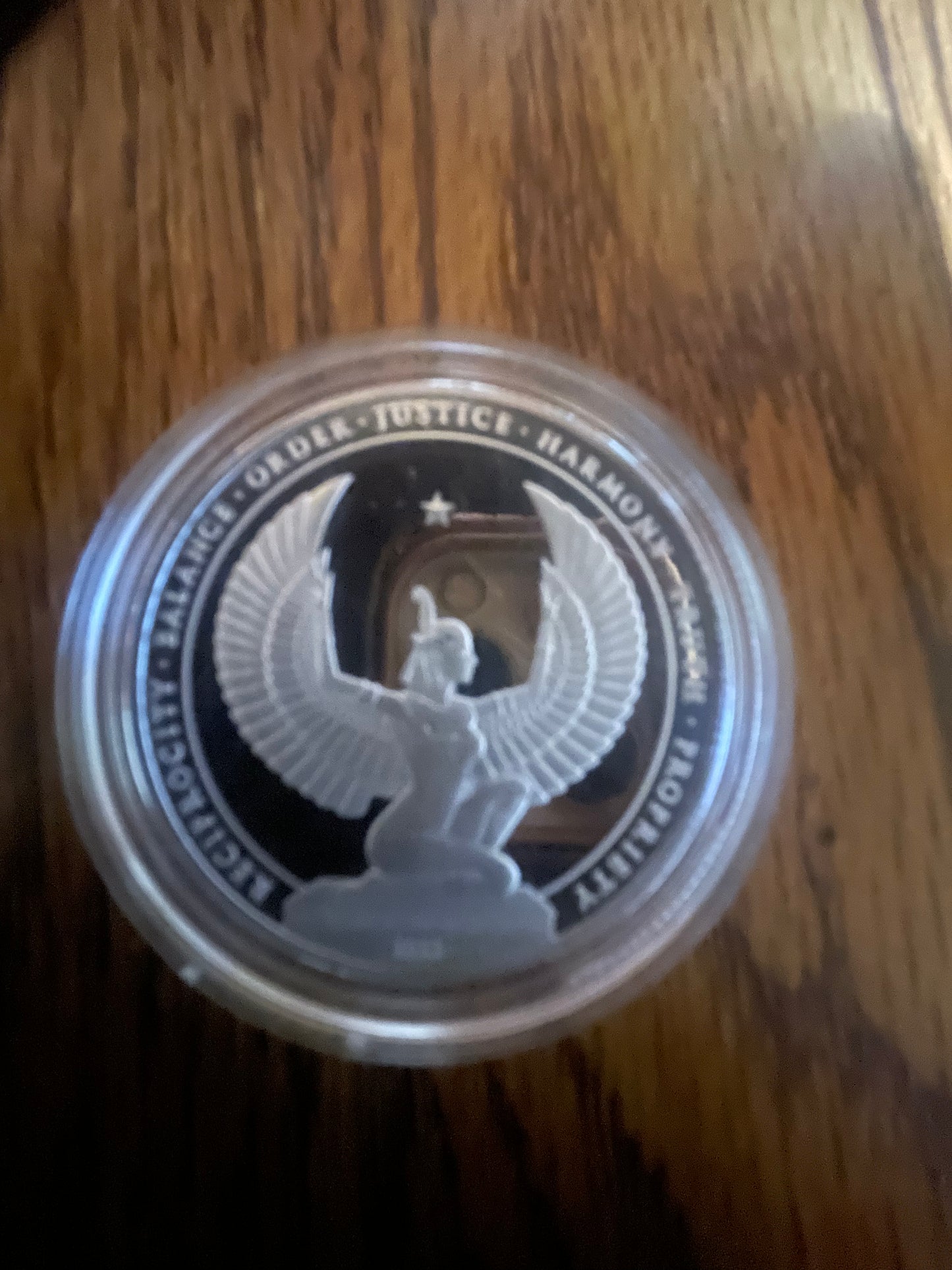 Kinesis Egyptian Goddess 1oz .999 Silver Round (last one)