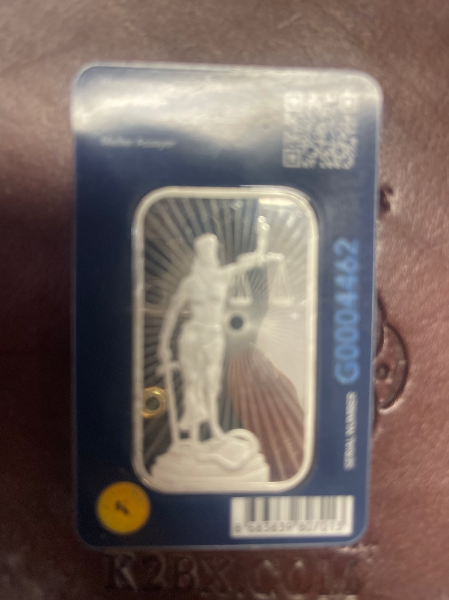 100g Kinesis Themis Silver Bar 2022