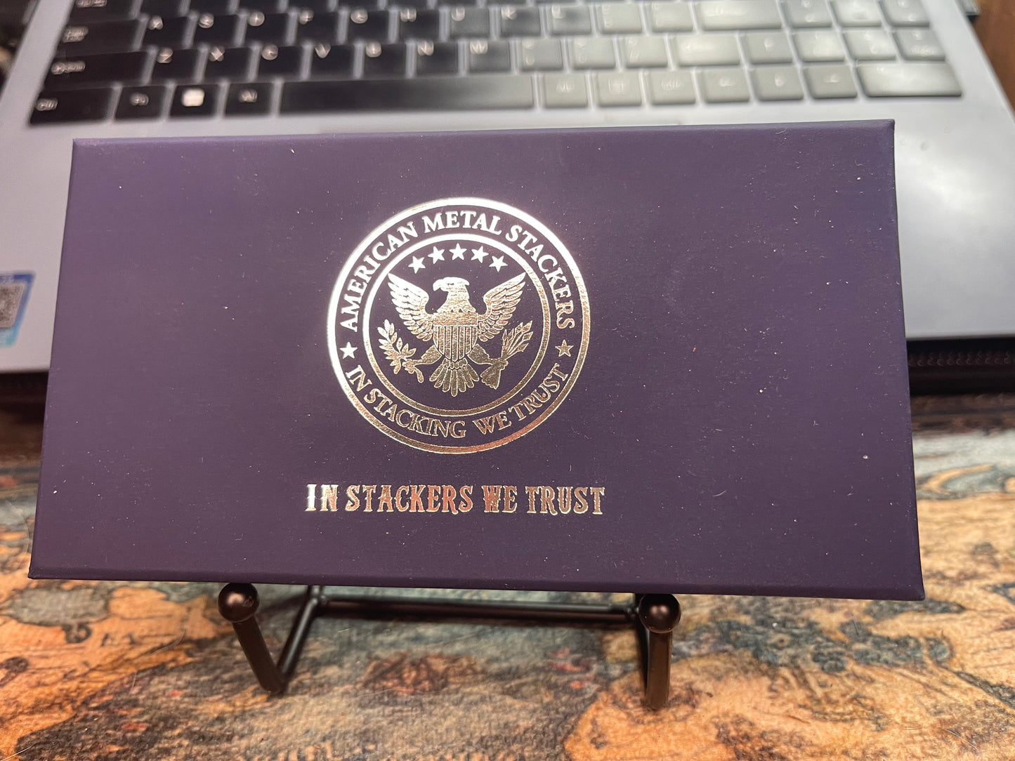 Mint of MK American Metal Stackers 1 Kilo .999 Fine Copper Bar with COA