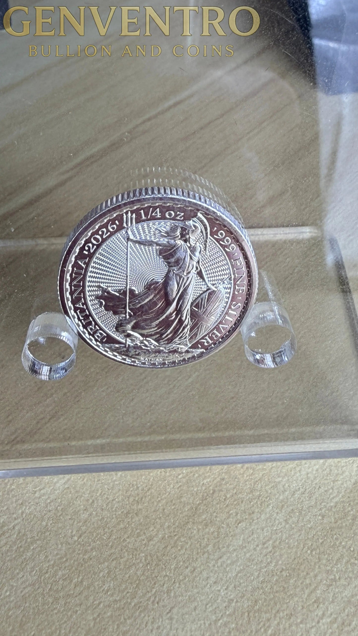 2026 Great Britain Britannia 1/4 oz Fine Silver New BU