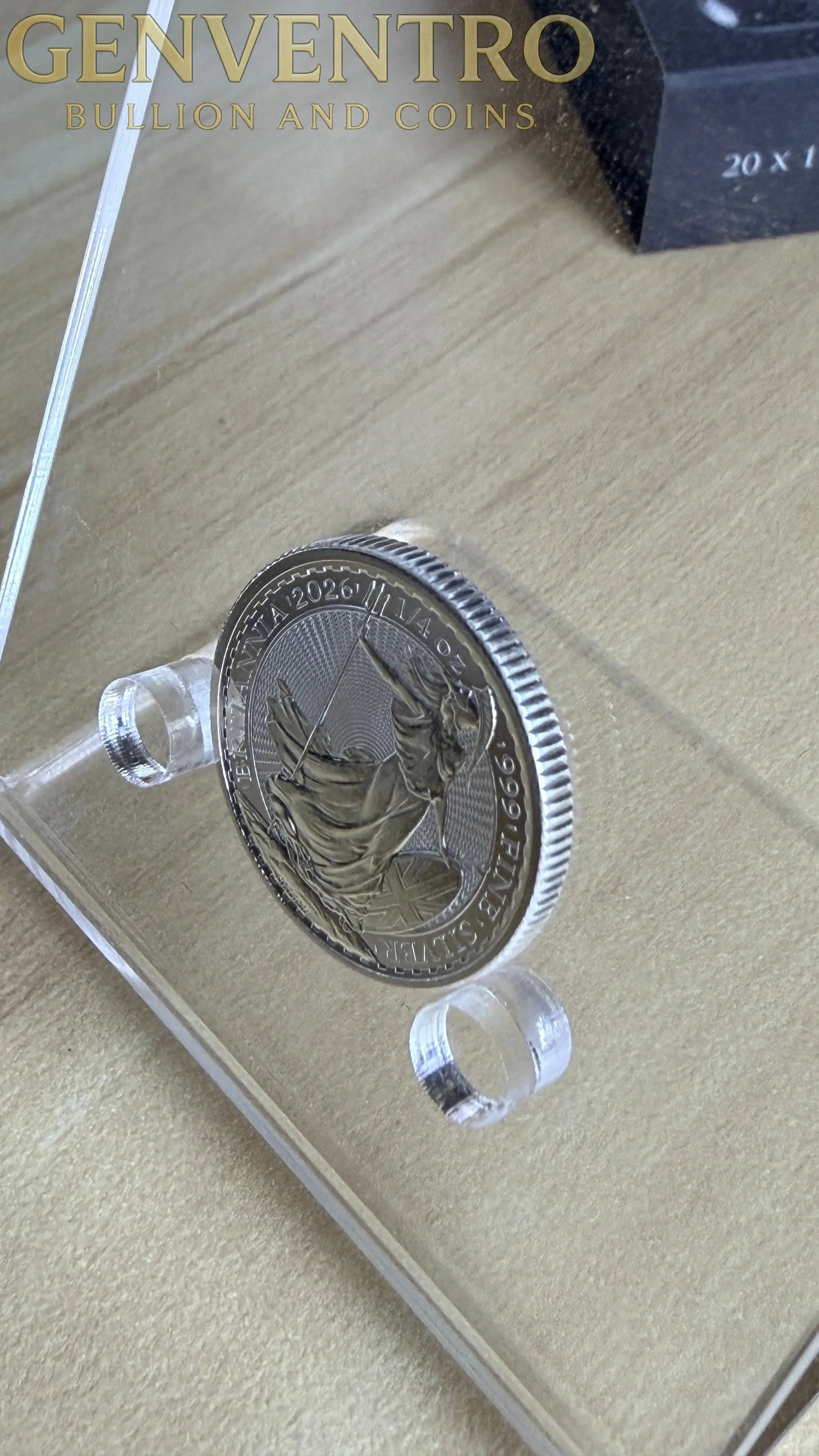 2026 Great Britain Britannia 1/4 oz Fine Silver New BU