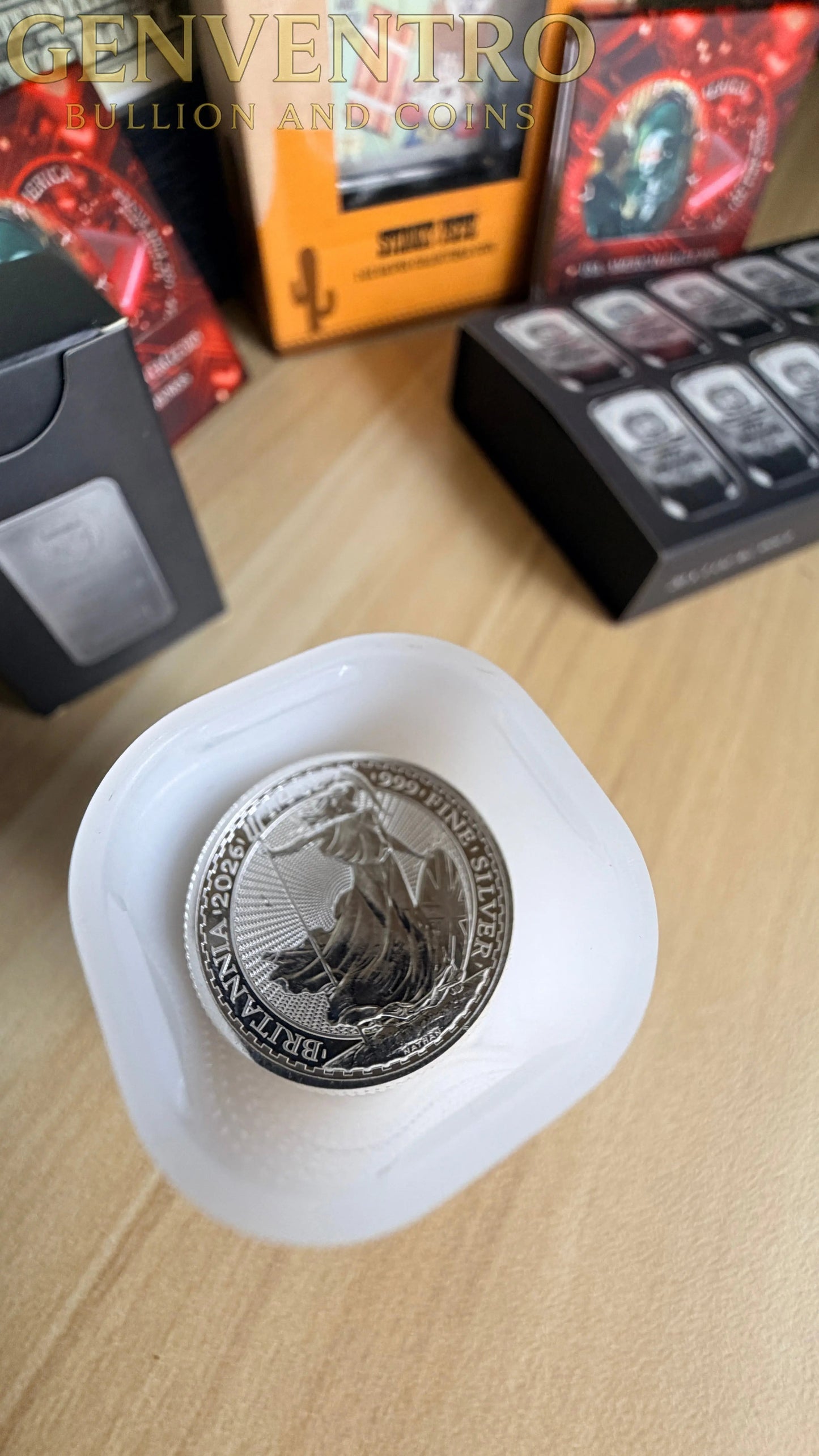 2026 Great Britain Britannia 1/4 oz Fine Silver New BU