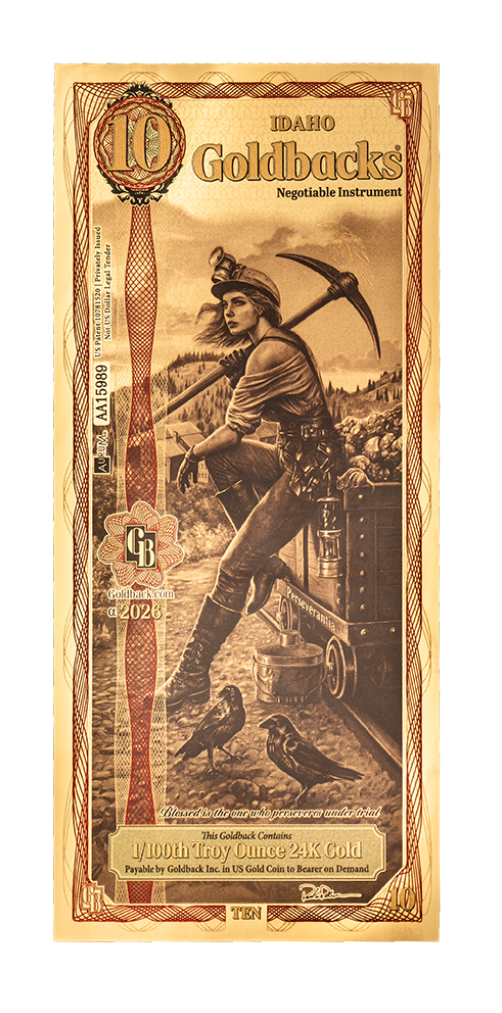 10 Idaho Goldback Alpha