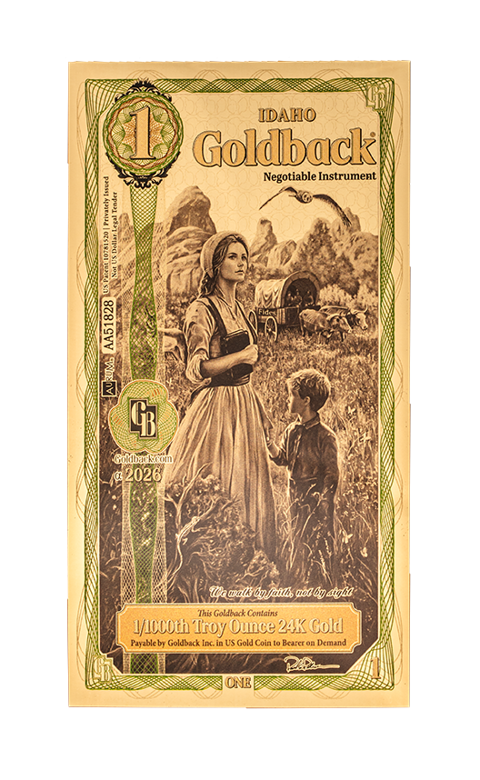1 Idaho Goldback Alpha