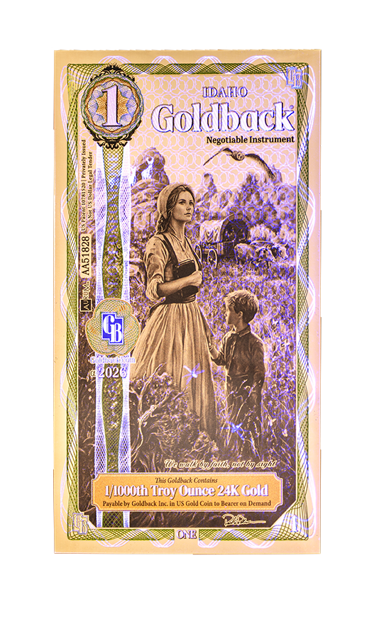 1 Idaho Goldback Alpha