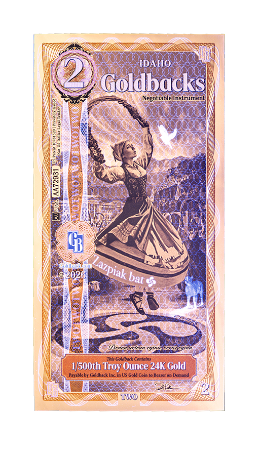 2 Idaho Goldback Alpha