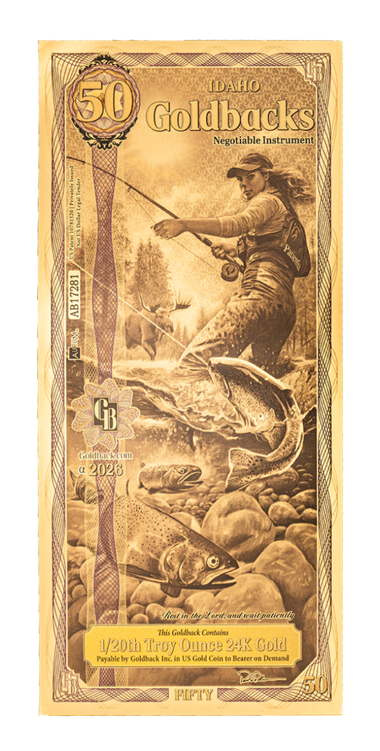 50 Idaho Goldback Alpha