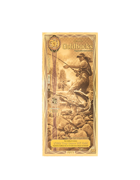 Idaho, 2026, 50 Goldbacks LQQ