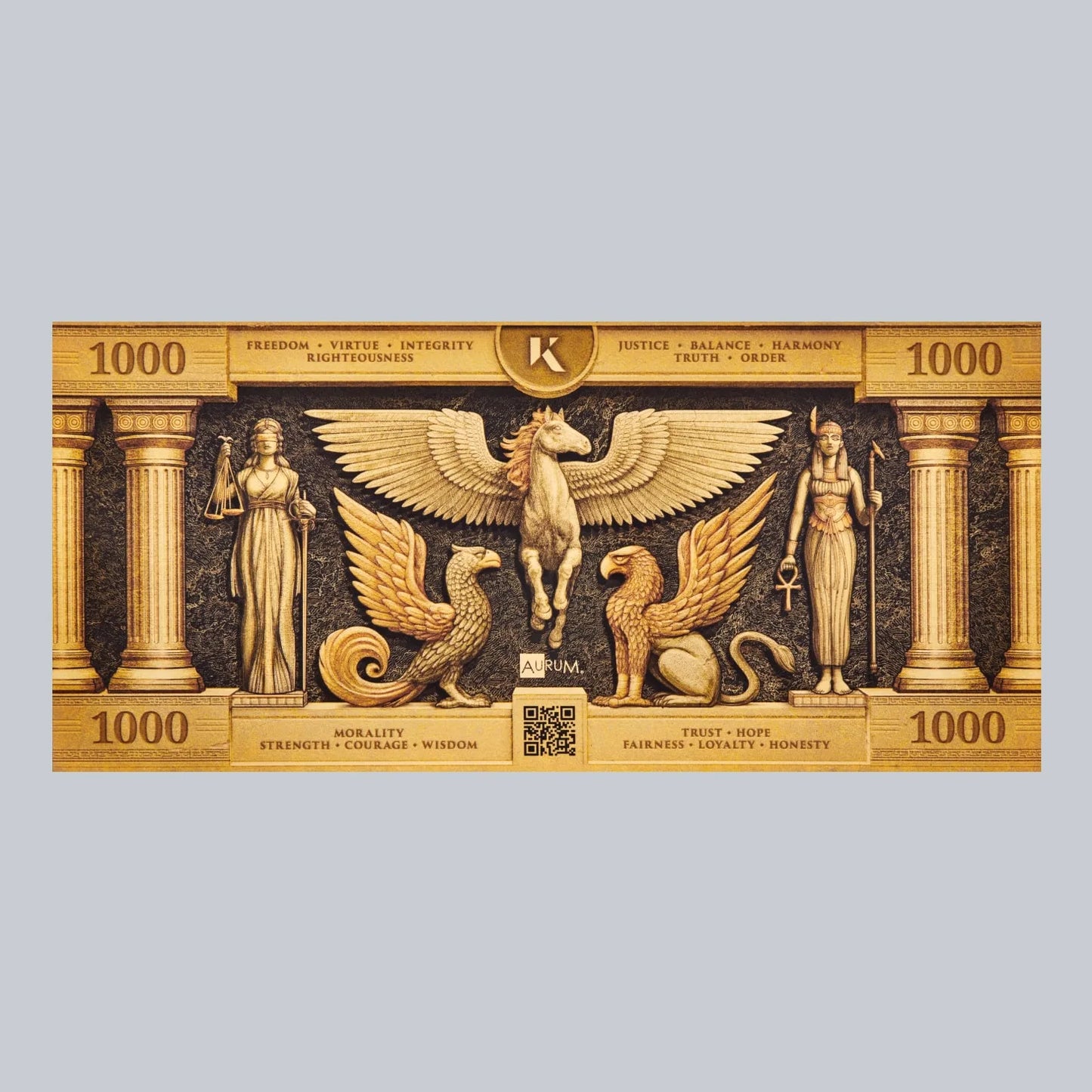 1000mg Kinesis Phoenix Gold Bill