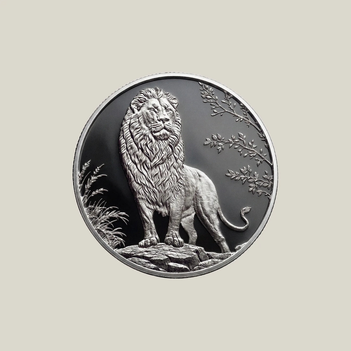2026 1 oz Kinesis Silver Lion Round – .999 Fine Silver
