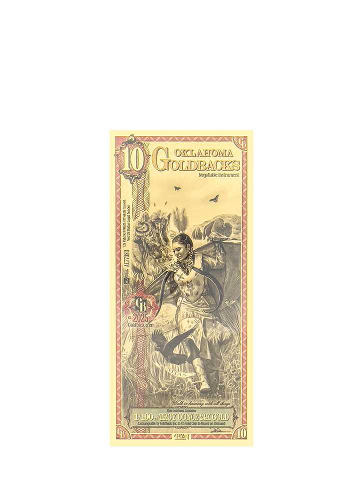 Oklahoma Alpha 10 Goldback