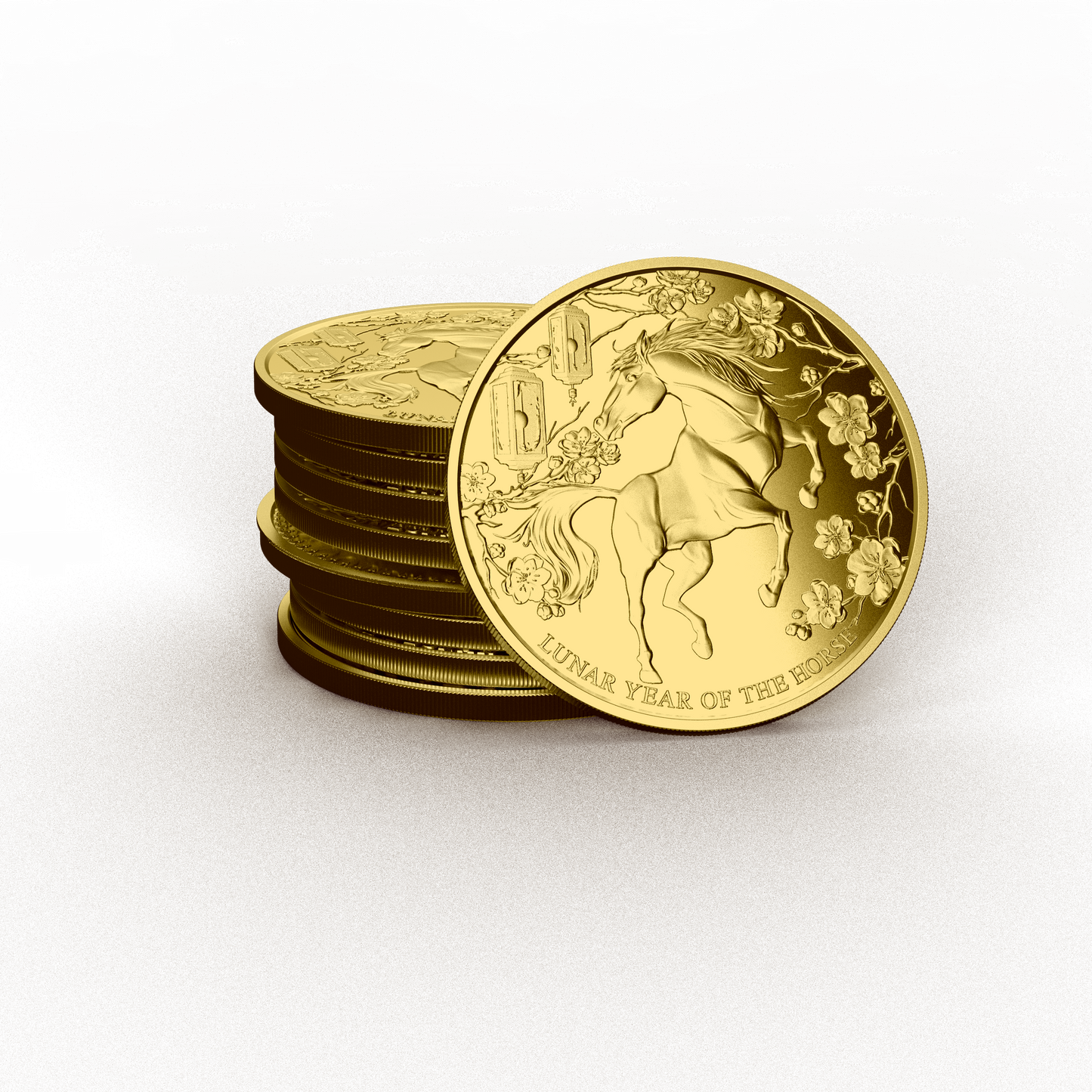 2026 Pitcairn Islands Lunar Horse 0.5g Gold Coin In Stock Items, Collectible Coins, Gold Coins, Collectible Coins, Animal Theme, Lunar Calendar