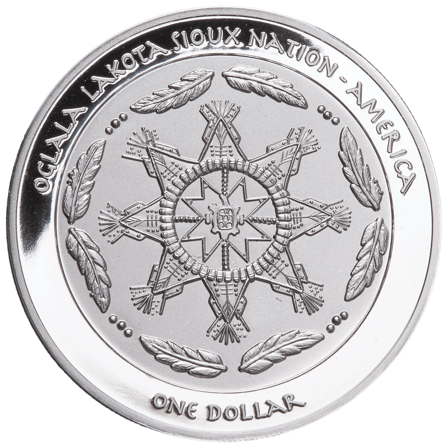 2025 Sioux Nation Legend of the Dreamcatcher Proof 1 oz Silver Coin In Stock Items, Collectible Coins, Historical People &amp; Events