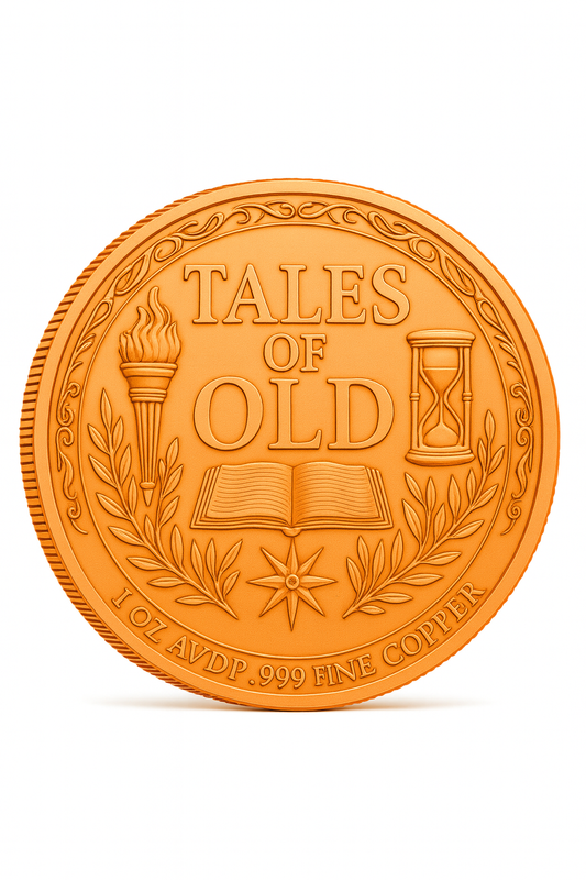 1 oz Copper Round - Bigfoot