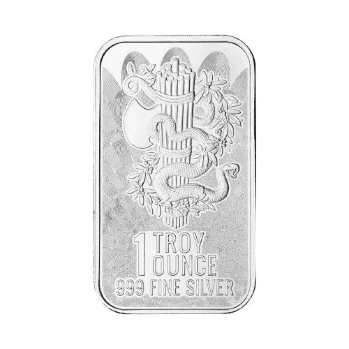 Elemetal 1 oz Silver Unity Bar – .999 Fine Silver | K2BX