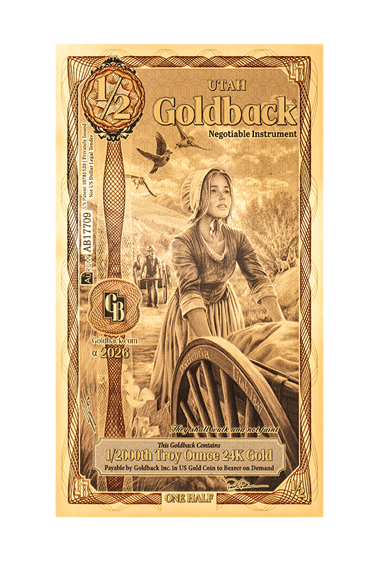 1/2 Utah Goldback Alpha 2026