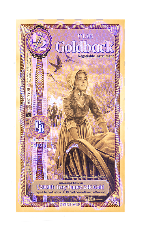 1/2 Utah Goldback Alpha 2026
