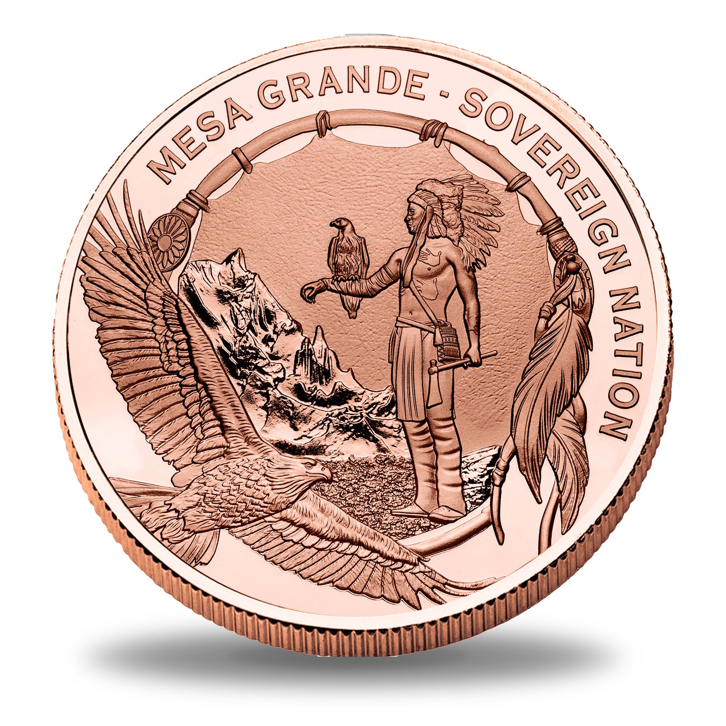 2026 Mesa Grande – Legend of the Deer Woman 5 oz Copper Coin