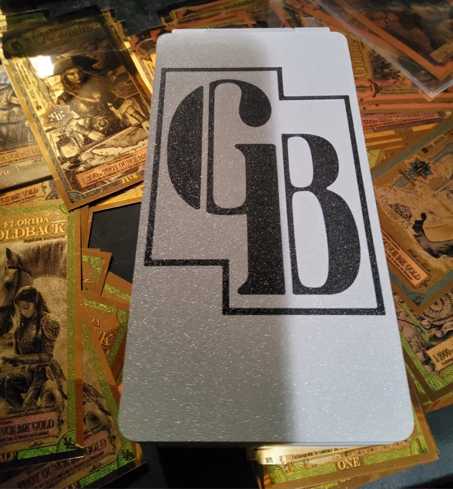 Goldback Storage Box 3D Printed K2BX