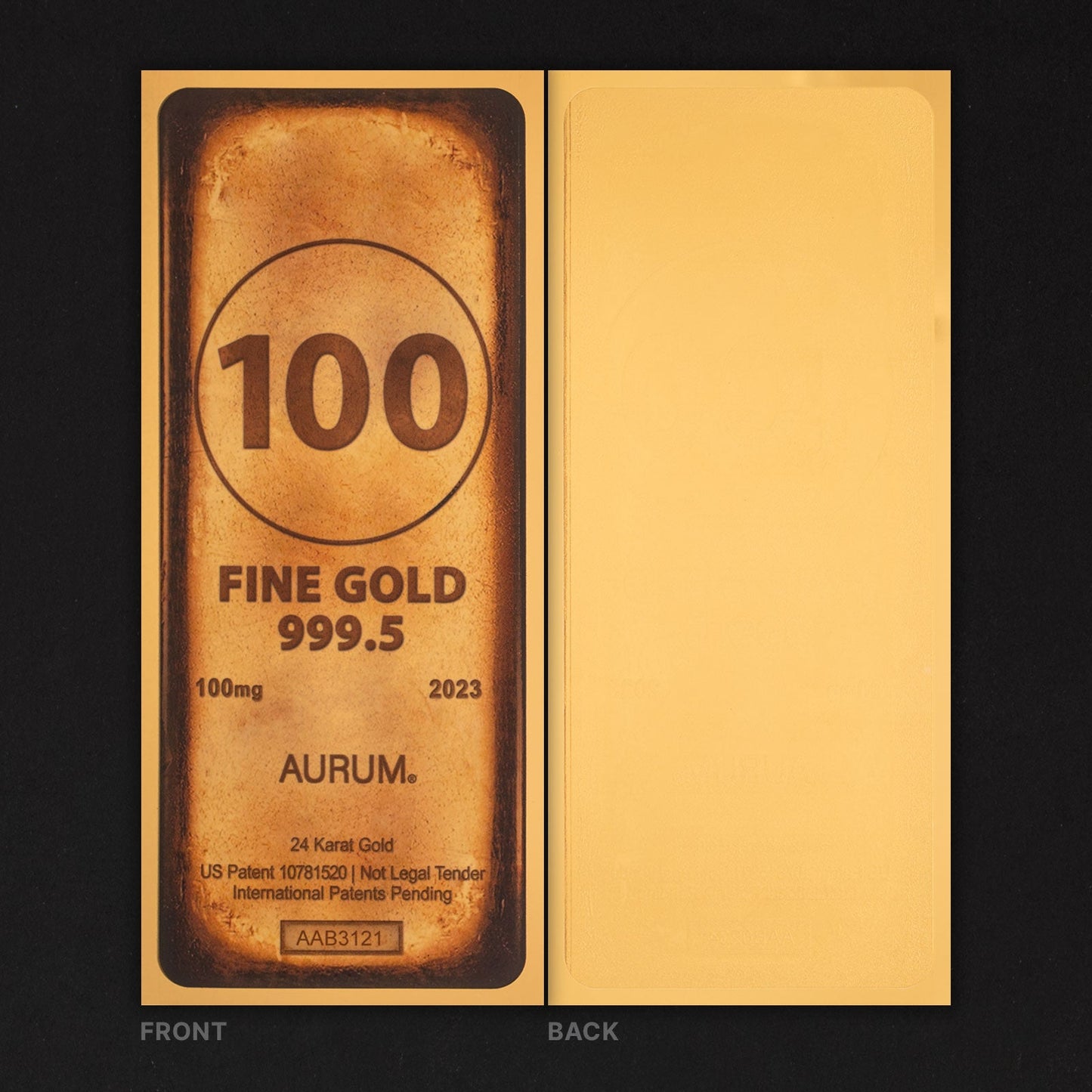 Gold Bar Aurum