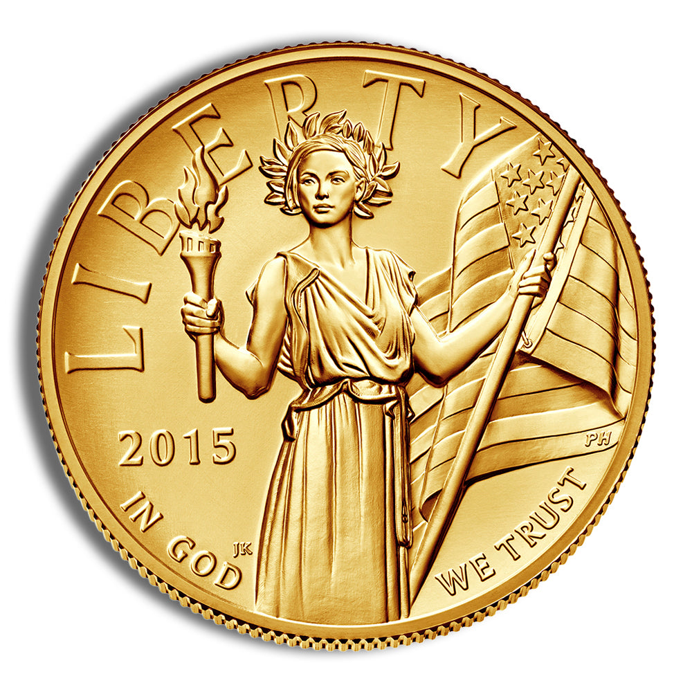 2015-W Liberty High Relief Gold Coin (w/Box &amp; COA)