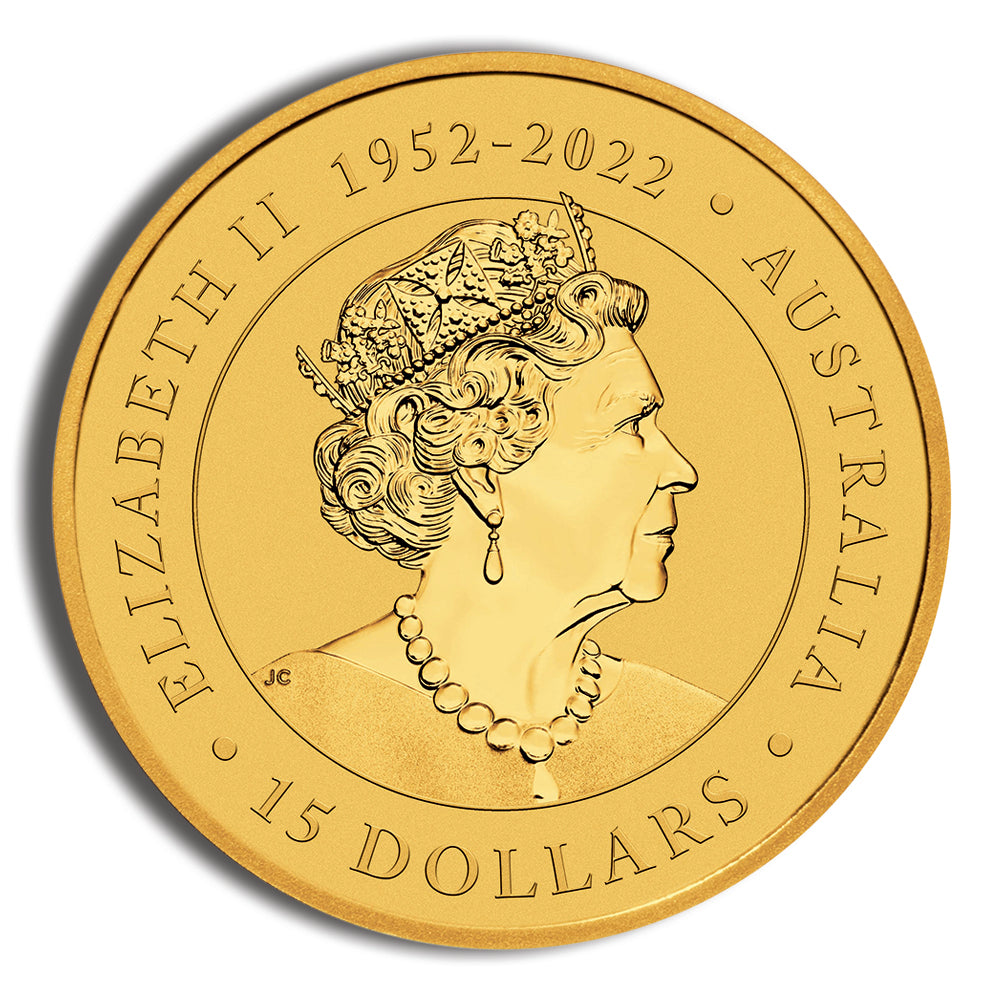 1/10 oz Australian Kangaroo/Nugget Gold Coin (Year Varies)
