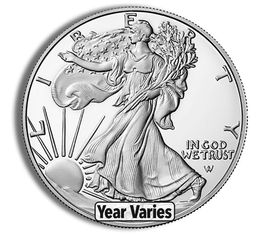 Proof Silver Eagle - Box &amp; COA (Year Varies)