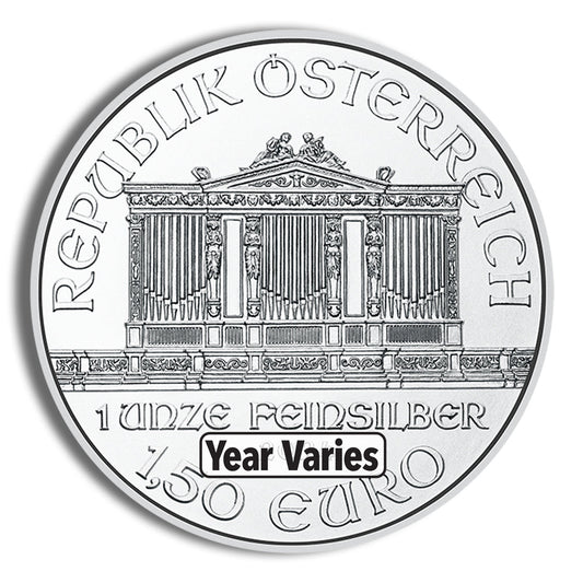 1 oz Austrian Silver Philharmonic (Year Varies)
