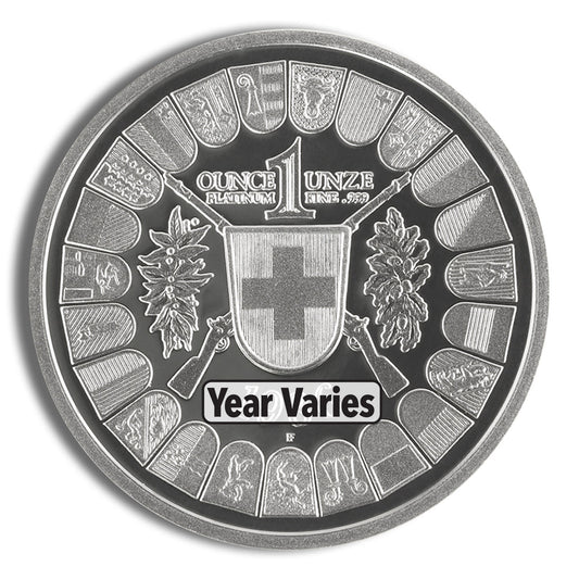 Platinum Shooting Thaler - 1 oz (Year Varies)