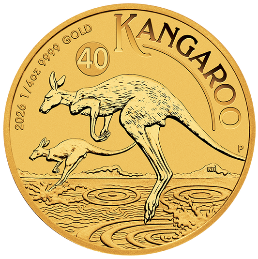 2026 1/4 oz Australian Kangaroo Gold Coin