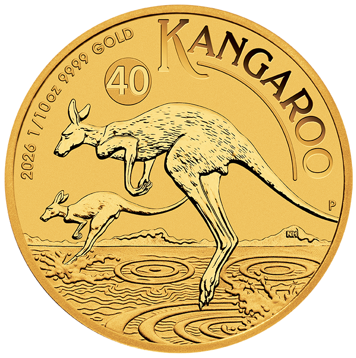 2026 1/10 oz Australian Kangaroo Gold Coin