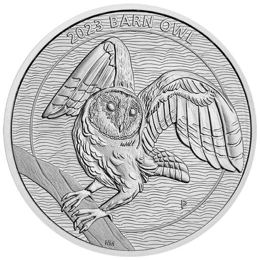 2023 1/2 oz Australian Barn Owl Platinum Coin